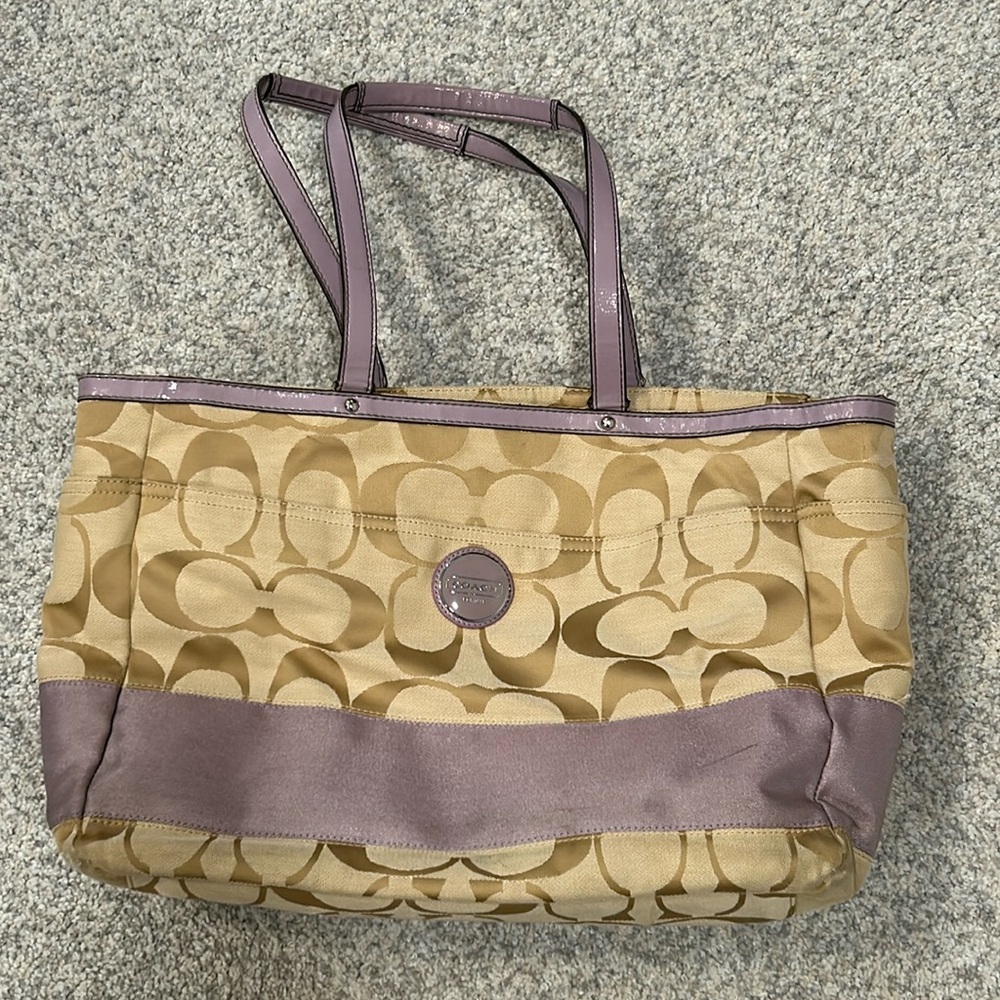 Vintage Coach Large Bag / Diaper Bag